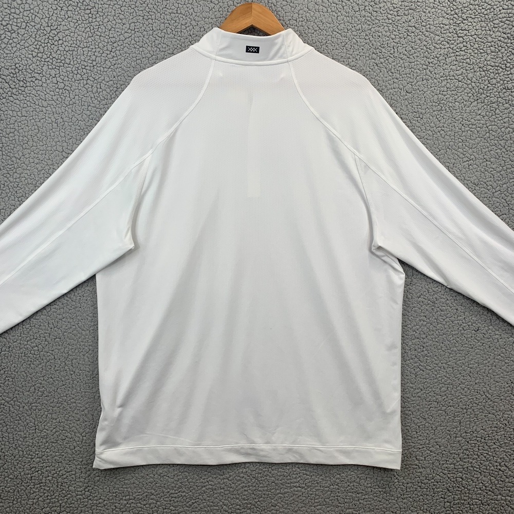 Rhone Pullover Mens Size 2XL White 1/4 Zip Performance Long Sleeve Golf Active - Picture 5 of 8